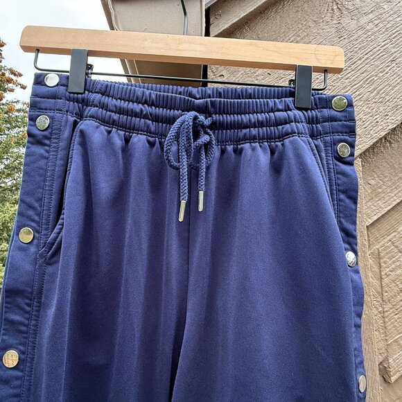 EUC Fabletics Molly Fleece Break-Away Navy Track Pant - Picture 5 of 10